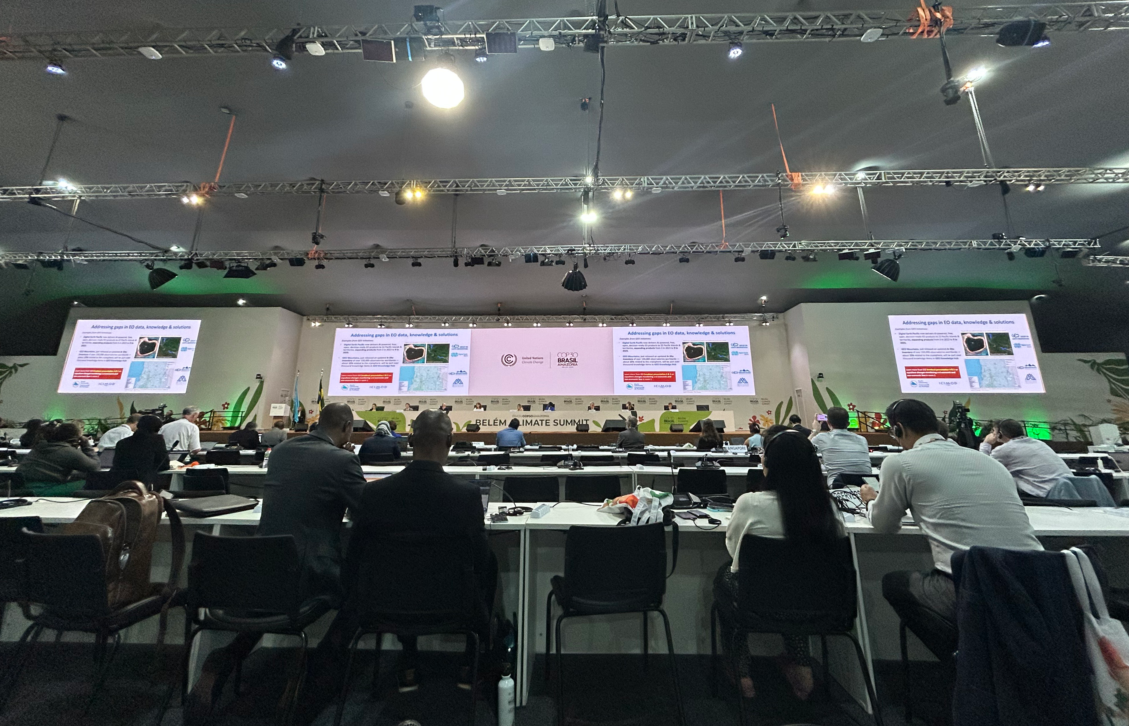Highlights from COP30: Scaling Earth Intelligence for climate adaptation
