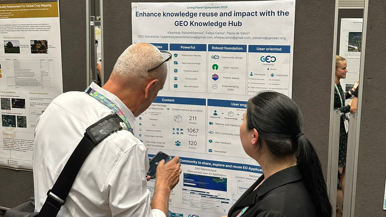 The GEO Knowledge Hub at Living Planet Symposium 2025: unlocking impact through open knowledge