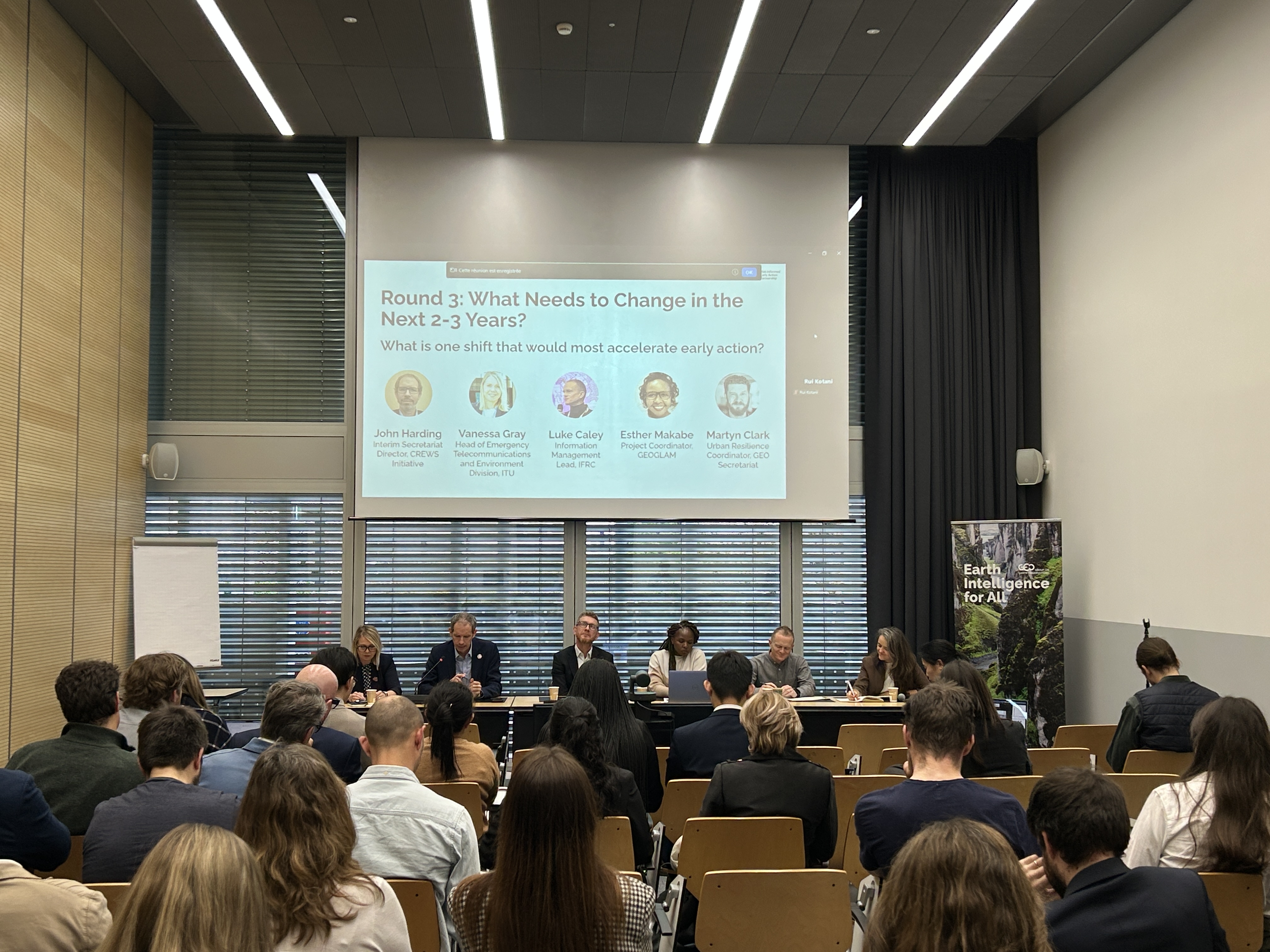 Earth Intelligence for Humanitarian Action: Notes from Humanitarian Networks and Partnerships Weeks