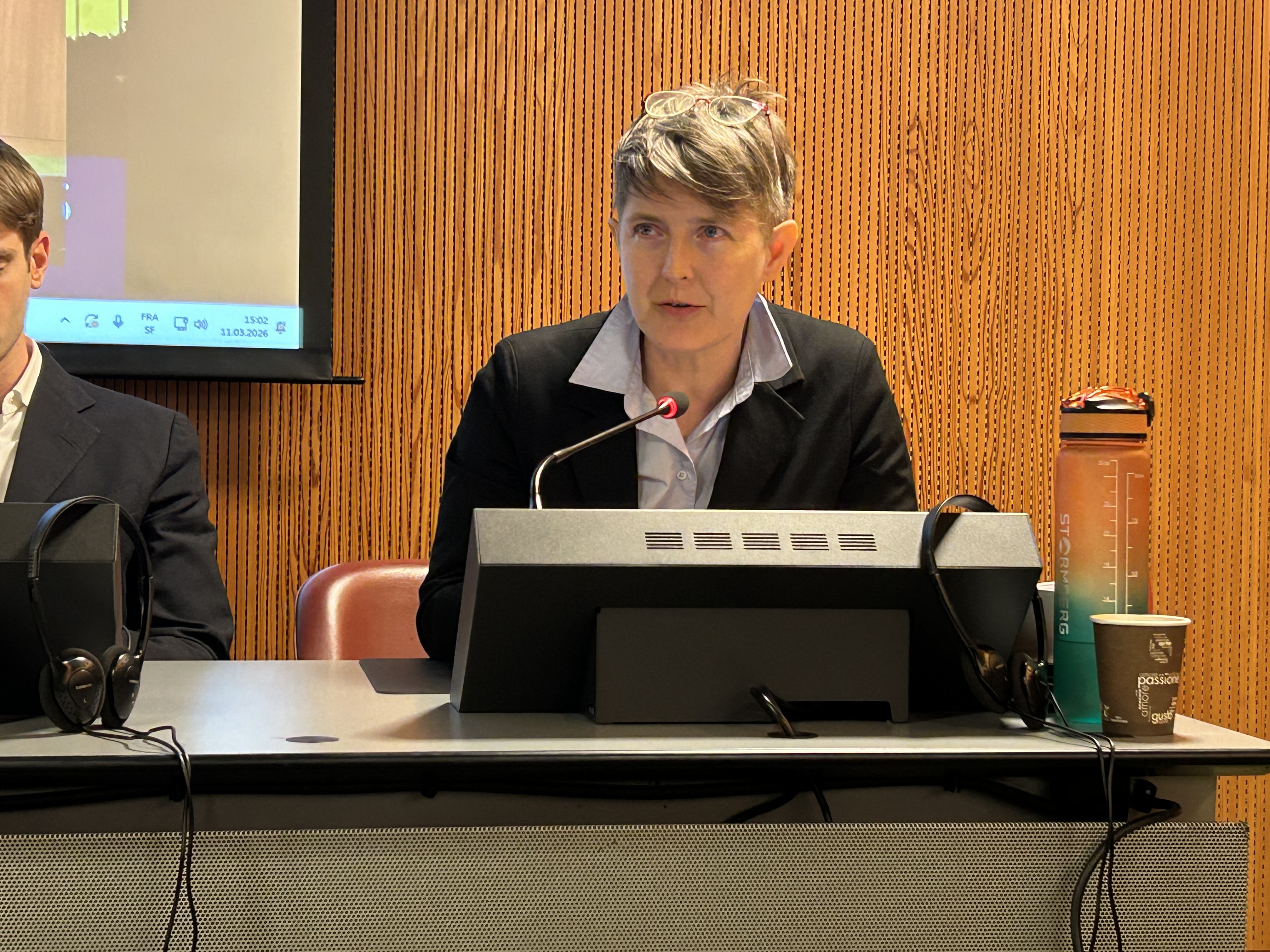 The author’s colleague, Marzia Santini, represented JRC on the panel.&nbsp;